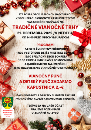VIANOČNÉ TRHY 